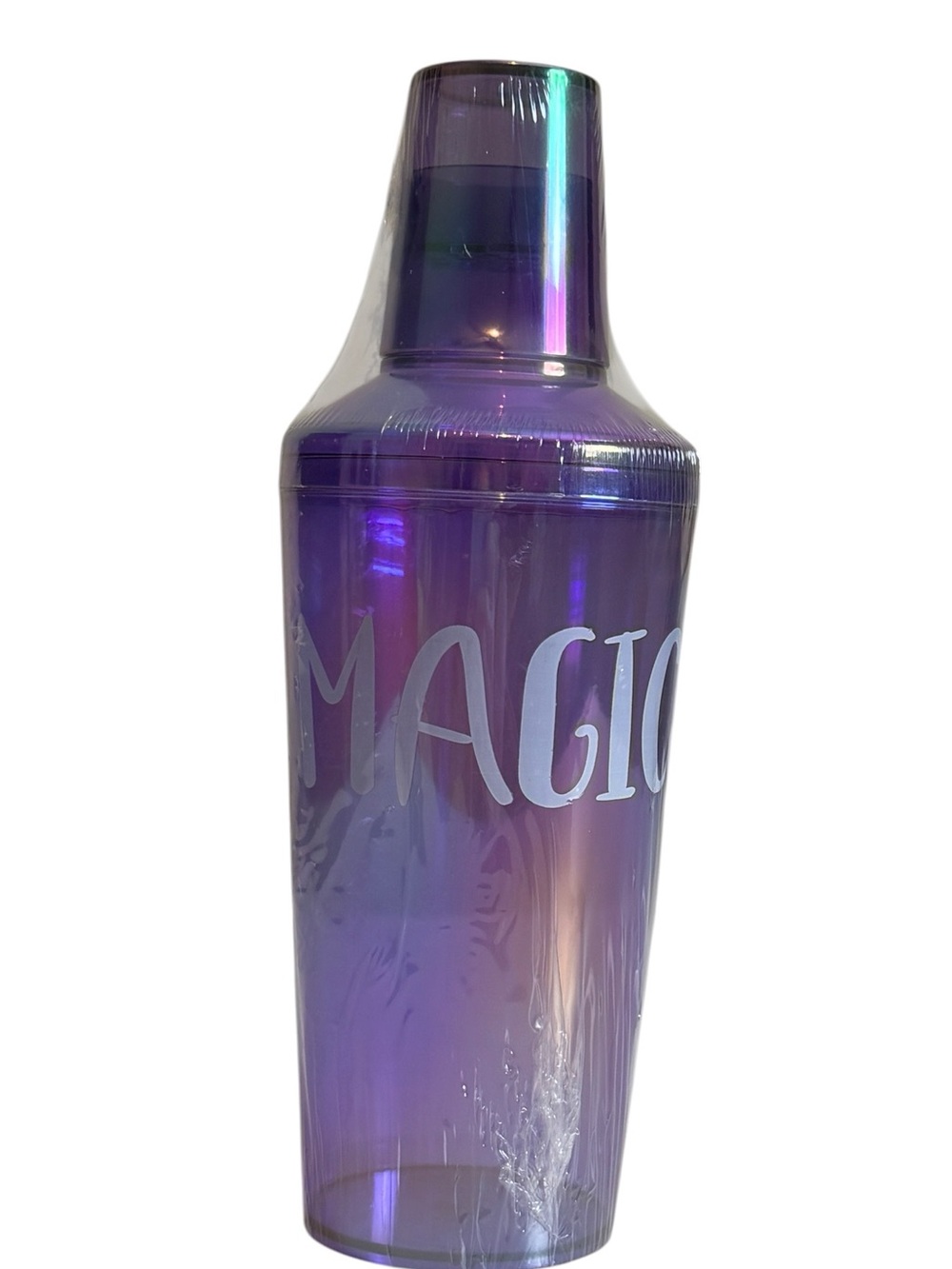 Purple Iridescent Magic Cocktail Shaker NWT